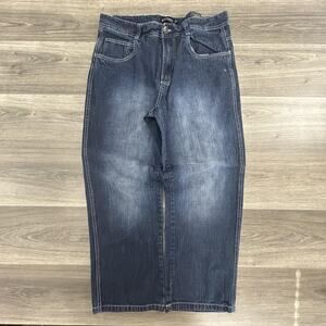 Southpole Jeans Mens 36x28 Relaxed Fit Denim Straight Leg Urban Casual Pants